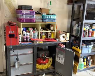 Craftsman tool boxes and cabinet