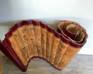 Bamboo story scroll