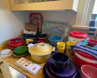 Vintage Fiesta ware, Vintage Le Creuset Dutch Oven