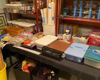 Art and craft supplies