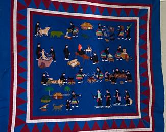 Vintage Hmong Quilt Wall hanging