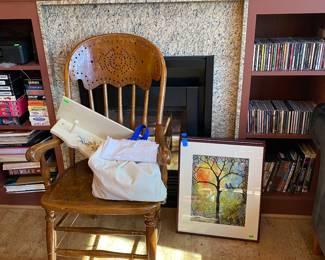 Antique project chair