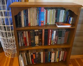 Books, not all books pictured - there are loads of books, fiction, non-fiction, photography, art books