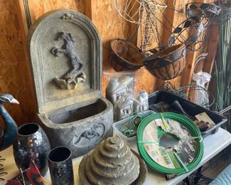 FOUNTAINS AND PLANTERS