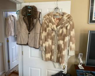 VINTAGE FUR JACKETS
