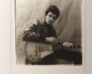 Bloomfield Blues #1, 1968, signed Peter Amft black + white silver gelatin photograph, Peter Amft Photography Chicago, Numbered edition 3/100