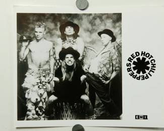 A third Red Hot Chili Peppers Promo Glossy, part of the huge collection of music promo posters