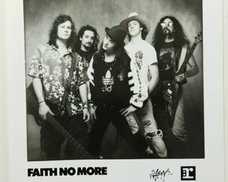 A second Faith No More Promo Glossy, part of the huge collection of music promo posters
