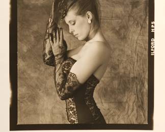 "Debbie Jacks" Marc Hauser Photography, 30 Photographs Box Collection, 1993, limited edition 23/100, each silver gelatin black + white photograph is embossed