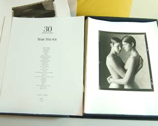 Marc Hauser Photography, 30 Photographs Box Collection, 1993, limited edition 23/100, each silver gelatin black + white photograph is embossed