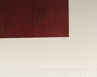 Edition details of "America 1" by Burns, 2006, signed limited edition print 23/100