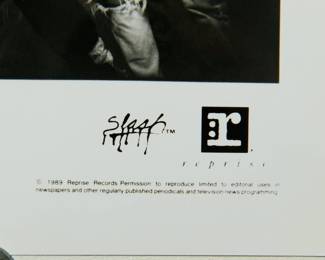 Detail of the second Faith No More Promo Glossy, part of the huge collection of music promo posters