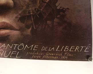 Detail of Phantom of Liberty, Bunuel, Polish poster