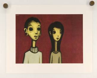 "America 1" by Burns, 2006, signed limited edition print 23/100