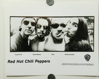 A fourth Red Hot Chili Peppers Promo Glossy, part of the huge collection of music promo posters
