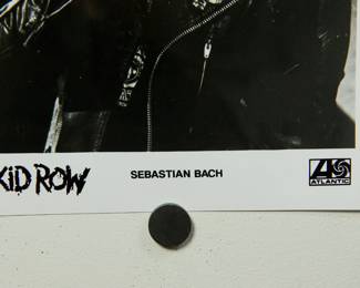 Detail of the fifth Skid Row Promo Glossy, part of the huge collection of music promo posters