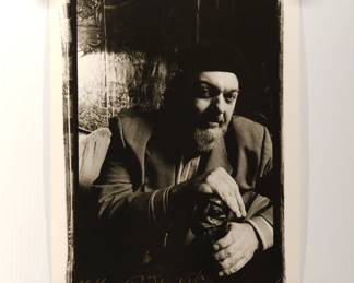 Doctor John, NYC, 1990 #2, signed Peter Amft black + white silver gelatin photograph, Peter Amft Photography Chicago, Numbered edition 2/100