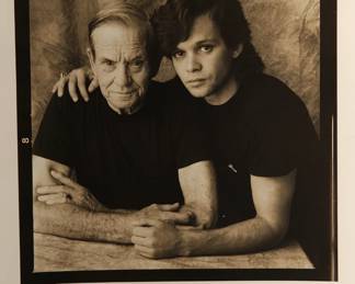 "John Mellancamp and Grandfather", Marc Hauser Photography, 30 Photographs Box Collection, 1993, limited edition 23/100, each silver gelatin black + white photograph is embossed