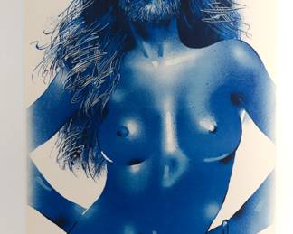 Circus Bearded woman by Waldemar Swierzy 1981, Polish poster