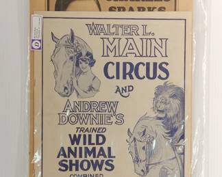 Walter L. Main Circus courier, Bridgeton Aug. 2