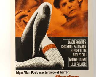 Murders in the Rue Morgue, vintage B-Movie stamped and numbered poster 71/261