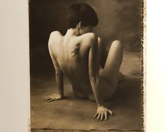 "Sara's back" Marc Hauser Photography, 30 Photographs Box Collection, 1993, limited edition 23/100, each silver gelatin black + white photograph is embossed