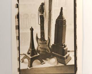 Paris-Tokyo-NYC, signed Peter Amft black + white silver gelatin photograph, Peter Amft Photography Chicago, Numbered edition 1/100