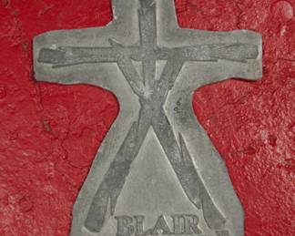 The Blair Witch Project aluminum plates used as models when The Alley made statuary products for many major rocks groups