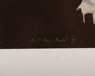 Title detail of Billy Boy Arnold 1993, Signed Peter Amft c-print photograph