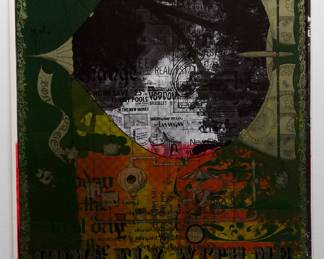 "Beautiful Balloon" copyright 1979 by Celestial Arts CA2010, part of "The Overprints" made in the 1960s by Joe McHugh, Nick Nickolds, and Sätty, screen-printed blacklight posters