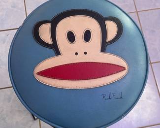 Top of Paul Frank monkey bar stool