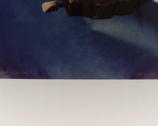 Detail of Buddy Guy and Junior Wells, 1991, "Alone and Acoustic" Signed Peter Amft c-print photograph, printed in 1998