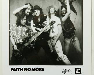 Faith No More Promo Glossy, part of the huge collection of music promo posters