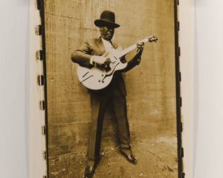 Signed Peter Amft black + white silver gelatin photograph, Peter Amft Photography Chicago, Numbered edition #2/100