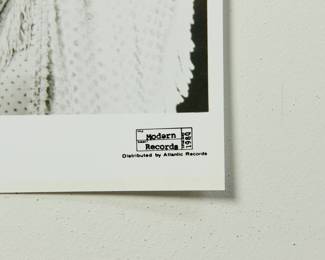 Detail of Stevie Nicks Promo Glossy, part of the huge collection of music promo posters