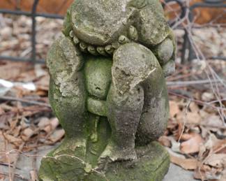 Concrete weeping gargoyle