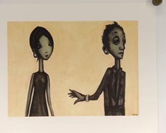 "America 4" by Burns, 2006, signed limited edition print 23/100