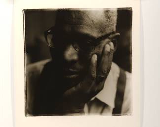 Howlin' Wolf #3, signed Peter Amft black + white silver gelatin photograph, Peter Amft Photography Chicago, Numbered edition 1/100