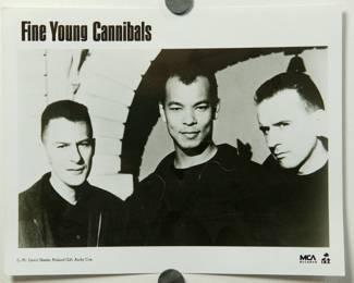 Fine Young Cannibals Promo Glossy, part of the huge collection of music promo posters