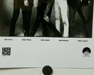 Detail of Faster Pussycat Promo Glossy, part of the huge collection of music promo posters