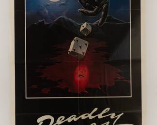 Deadly Games, vintage B-Movie poster