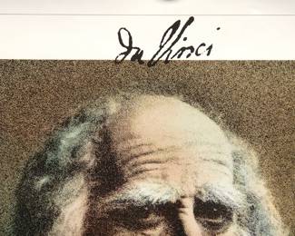 Detail of Milwaukee Art Museum's Da Vinci poster, reads "For the price of your last supper, you could join the art museum."