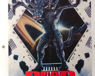 Dead Space, vintage B-Movie poster