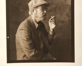 "Elmore Leonard", Marc Hauser Photography, 30 Photographs Box Collection, 1993, limited edition 23/100, each silver gelatin black + white photograph is embossed