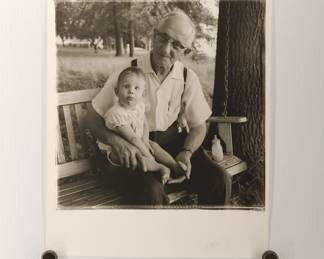 Mark Fritzl, signed Peter Amft black + white silver gelatin photograph, Peter Amft Photography Chicago, Numbered edition 1/100