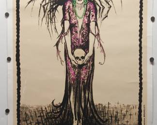 "L'Hecatombe La Syphilis", 1922 limited edition museum print, Imp. JE Goossens. Ste. Ame. Rue Haberman, Bruxelles