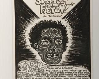 "Stranger Than Fiction: Trophy Heads" comic by Mark Frierson