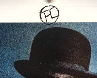 Detail of Milwaukee Art Museum's Henri de Toulouse-Lautrec poster, reads "Art appreciation can make you a bigger person. Join the Milwaukee Art Museum."