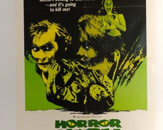 Horror High, vintage B-Movie stamped and numbered poster 74/83