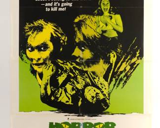 Horror High, vintage B-Movie stamped and numbered poster 74/83
